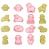 8 Pieces Cookie Cutters Sheep Shaped Biscuit Mold Kitchen Tools Food Grade Plastic Material Baking Supplies for Children