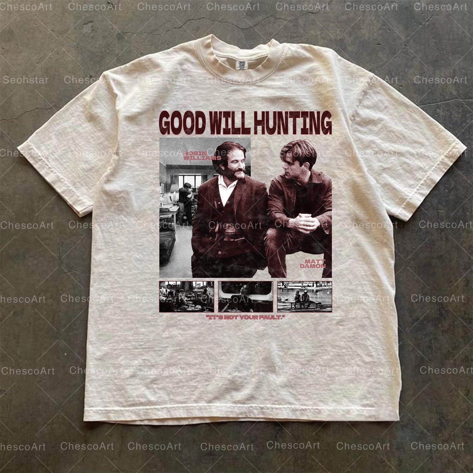Good Will Hunting Shirt, Vintage 90s Comfort Colors T-Shirt, Retro Classic Film Shirt 2XL