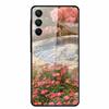 For Samsung Galaxy A16 Case  Hard Tempered Glass Cover Colourful Back Shield Bumper for Samsung A 16 5G SM-A166B Protector Funda