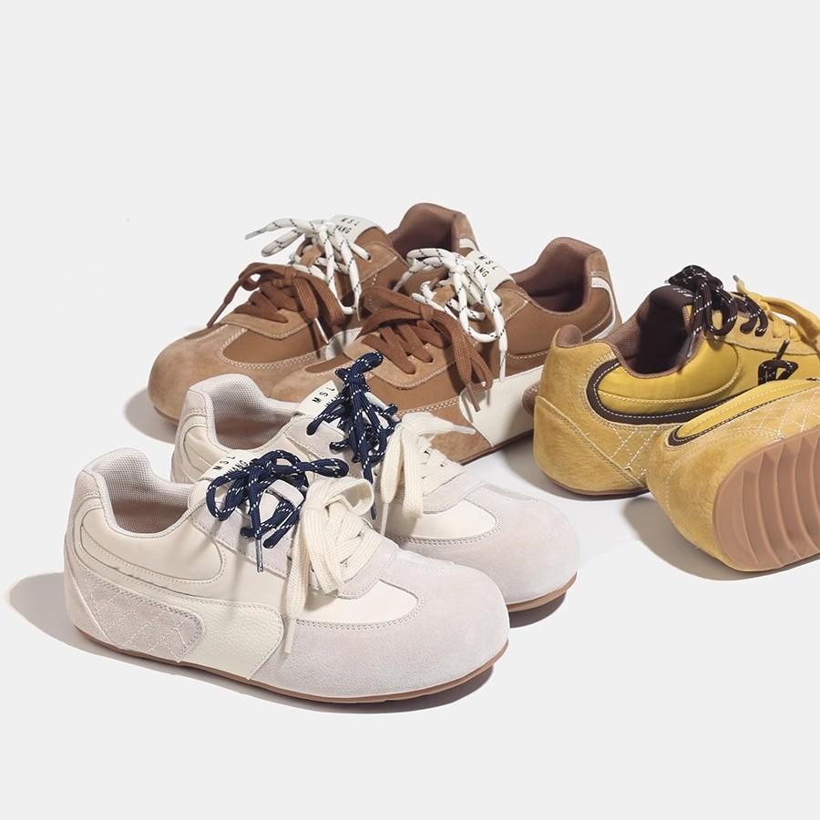 Big-headed ugly and cute Forrest Gump shoes for women's 2025 spring and autumn new German training shoes, light and breathable sports and leisure