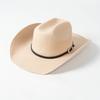 Fashion Wool Fedoras Western Felt Hat Winter FedorasStage Performance C482