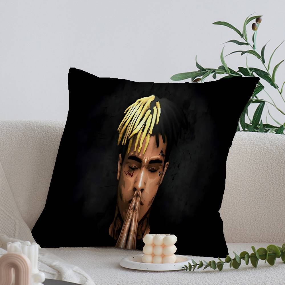 X-XXXTentacions 17 Rapper Pillowcase toon Gift Cushion Cover Bedroom Home Sofa Chair Seat Decor pillow case