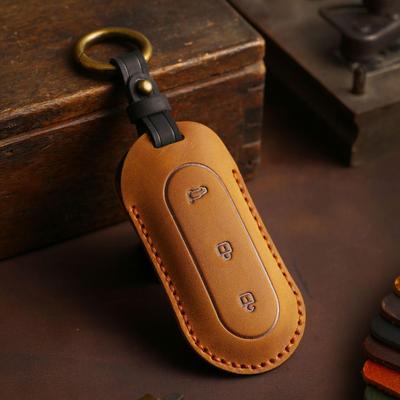 Ideal L9 Handmade Genuine Leather Car Key Cover for Men and Women - 2022 Edition