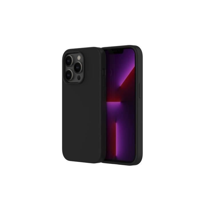 Coque pour iPhone 14 Pro Touch Pure avec Snap Compatible MagSafe QDOS Noir