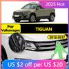 BGH1 GOLF 4 5 6 7 Hot 2026 For VW VOLKSWAGEN 2pcs 3D ABS Car Front Logo Grille Badge Trunk Badge Car Replacement Accessories for Tigu