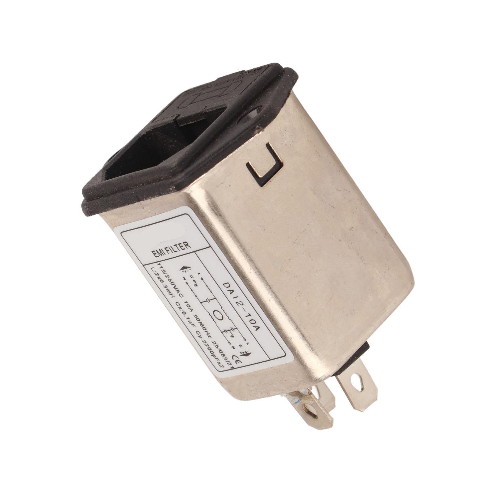 

Фільтр електромагнітних перешкод, фільтрація шумового сигналу, захист від перешкод, однофазний модуль фільтра живлення для планшетного телевізора 1