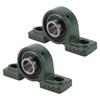 2pcs UCP204 Pillow Block Bearing Ball Mounted Bearing Bore Diameter 20mm