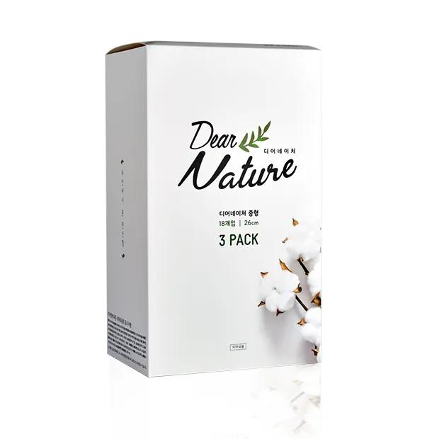 

NU SKIN Дорогие прокладки из органического хлопка Dear Nature, средняя упаковка (Средний 18 штук X 3 упаковки)