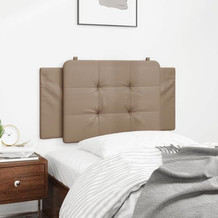 VidaXL Coussin de Tête de Lit, Oreiller Rembourré de Tête de Lit, Accessoire de Lit de Chambre à Coucher Intérieur, 374847
