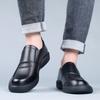 Men's Comfortable and Fashionable Casual Soft Sole Breathable Leather Shoes