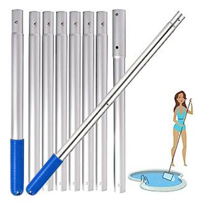 Ersatznetzstange, rostfrei, korrosionsbeständig, verstellbar, Aluminium, Zubehör für Schwimmbadstangen