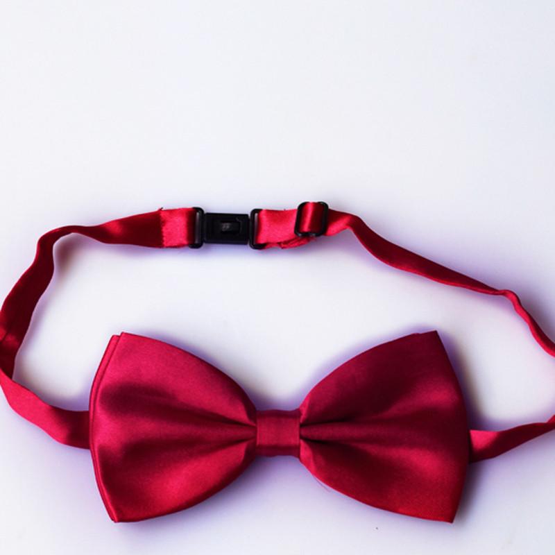 

Wedding Bow Tie For Men With Elegant Color Options For Formal Dress Deep Red