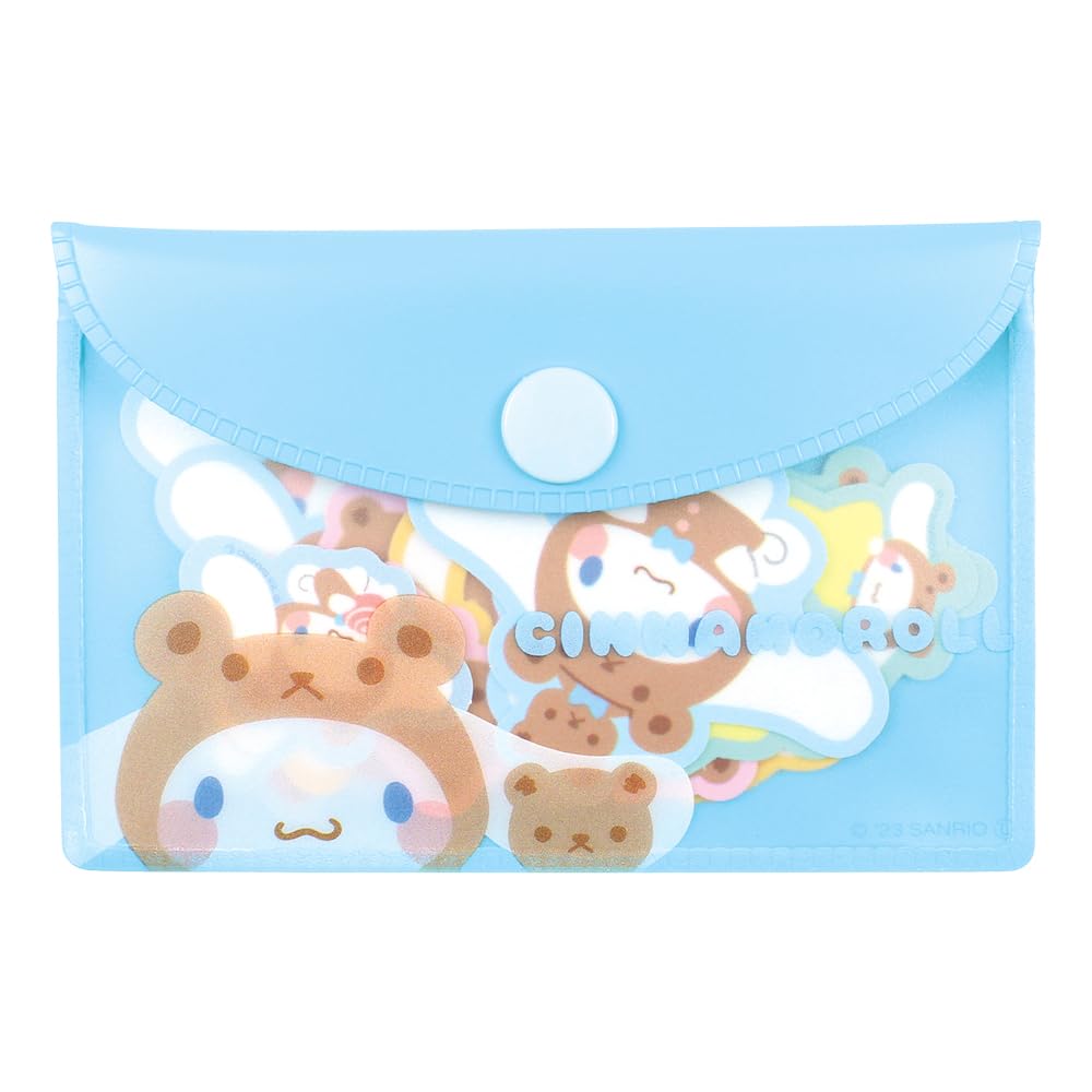 

Tees Factory Sanrio Flake Seal with Pouch Cinnamoroll x H6.2 W9.3cm SR-5543363CR