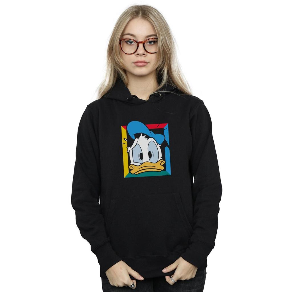 Disney Womens/Ladies Donald Duck Panicked Hoodie