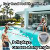 Cyfrowy Termometr do Basenu, Łatwy do Odczytu Cyfrowy Pływający Termometr Wodny do Jacuzzi, Kąpieli Lodowej, Basenu Pływackiego, Spa i Akwarium
