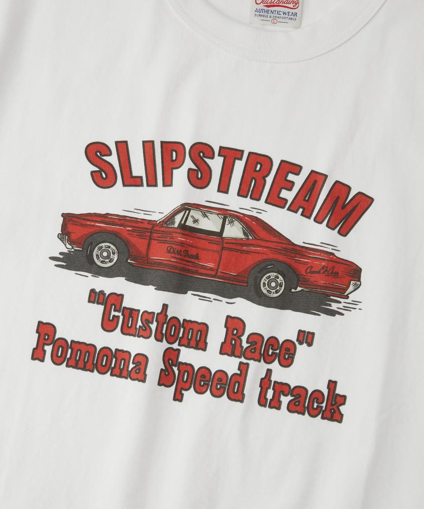 OUTSTANDING Mot Series Tee(Race)_Off White