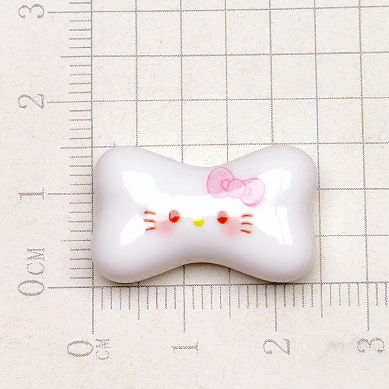 10 Pcs New Cartoon Kitten, Puppy, Rabbit,Small Bones Resin Flat Back Scrapbook Figurine Diy Bow Decor Accessories Crafts A30