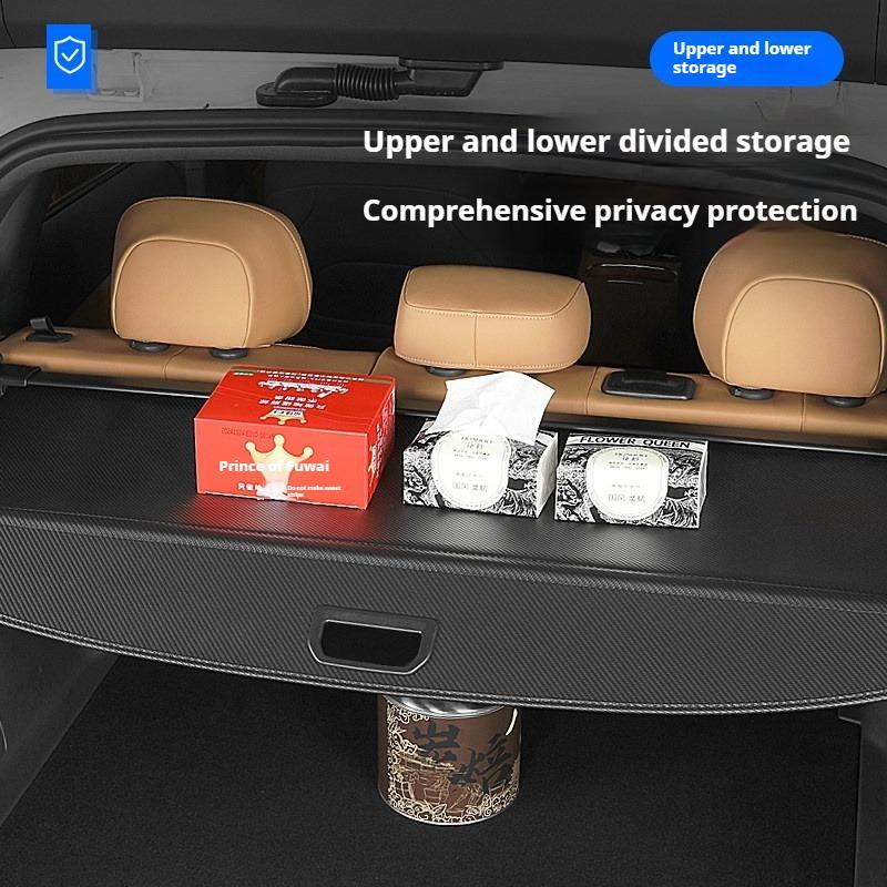 Fit For Geely Galaxy Starship 7 EMi Car Specialized Rear Trunk Cargo Cover Luggage Partition Curtain Interior Modified