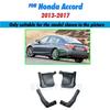 4 Stuks Voor Achter Auto Voor Wielkasten Spatborden Spatlappen Spatlappen Splash Guards Voor Honda/Accord 4 Deur 2013-2017