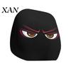 Vehicle Interior Comfort Accessories Halloween Car Headrest Cover, Scary Pattern Print Stretchable Soft Fabric Guard Protector, Breathable Polyester