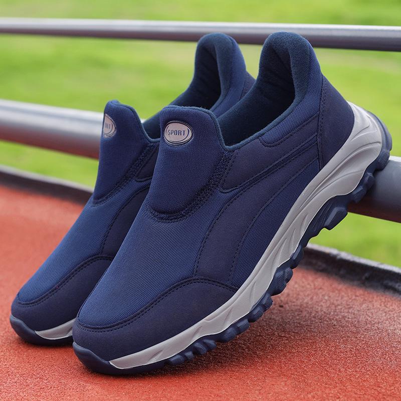 2024 Jesienne wygodne buty: Miękka Podeszwa Buty do Chodzenia dla Osób w Średnim i Starszym Wieku, Męskie i Damskie Ciepłe Pogrubione A110