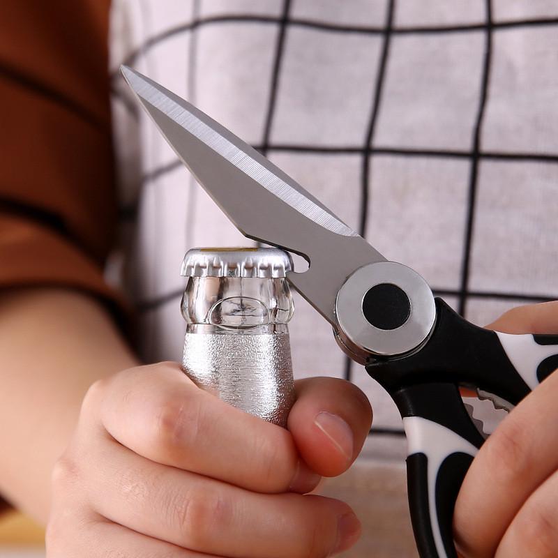 Multifunction Kitchen Scissors with Shell Stainless Steel Poultry Chicken Bone Cutter Meat Shear