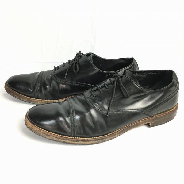 TOD'S Made in Italy Oxford Straight Tip Businessschuhe Schwarz Größe 10 28.5 Herren(GEBRAUCHT)