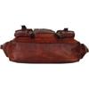 Men's Brown Leather Vintage Duffle Gym Weekender Overnight Travel Bag