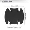 4 Pcs Universal Door Handle Cup Cover protection Door Bowl 90x100mm Matte Black