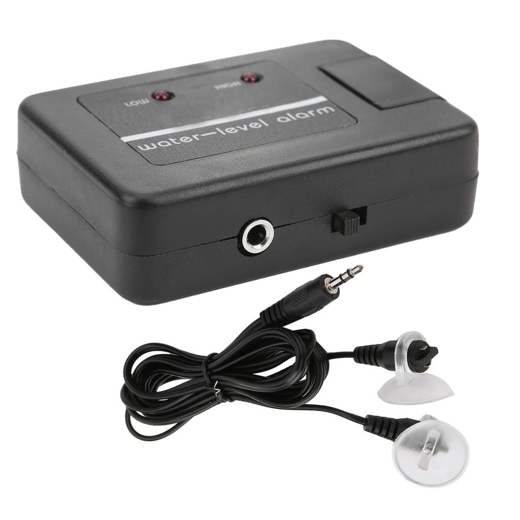 Fish Tank Water Level Alarm Waterproof Water Alarm Detector with Probe Splitter Cable