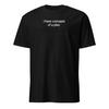 Concepts of a Plan Shirt, Funny Sarcastic Humor Tee