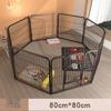 Pet Fence Barrier Cage with Isolation Door for Medium to Large Dogs