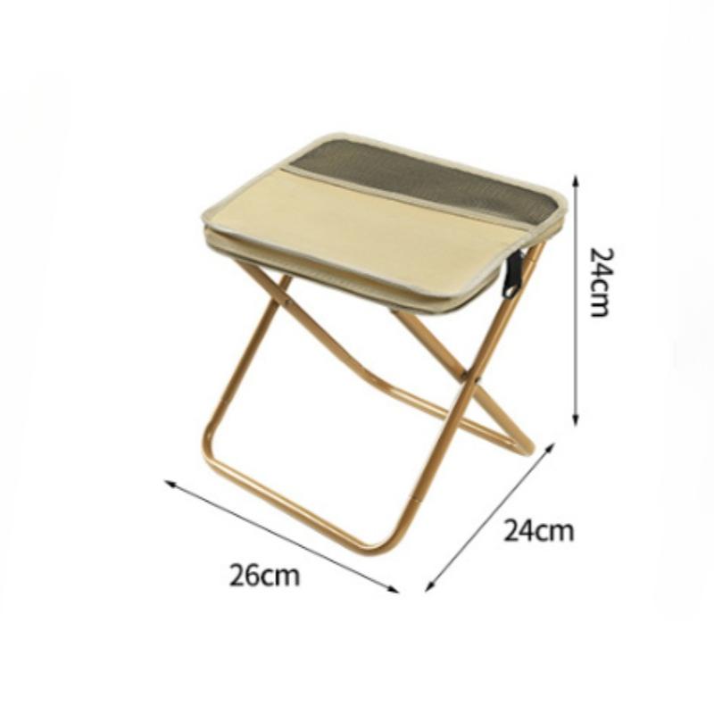 Mini Składany Stołek z Torbą do Przenoszenia Przenośny Lekki Wytrzymały Zewnętrzny Kemping