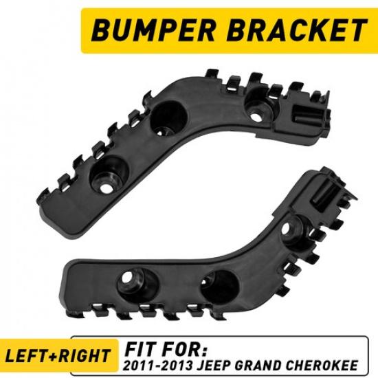 Pair Bracket Bumper Front Left+Right Side For Jeep Grand Cherokee 2011 2012 2013