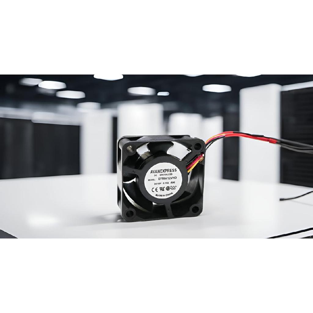 Twinklebay 40x20mm Cooling Fan, Replacement for EFB0412VHD Cooling Fan, 40 x 40 x 20mm with 3Pin 3Wire Connector (DC 12V)