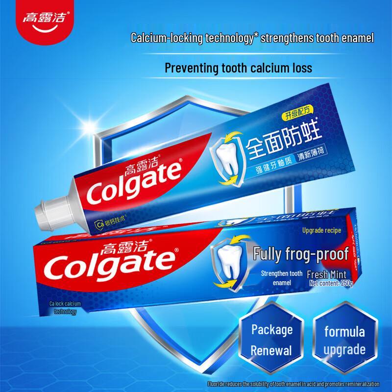 Colgate Total Anti-Cavity Fresh Mint Toothpaste Twin Pack