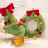 Christmas Cozy Wreath Hug Pillow Plush Doll - Soothing Holiday Decor Gift