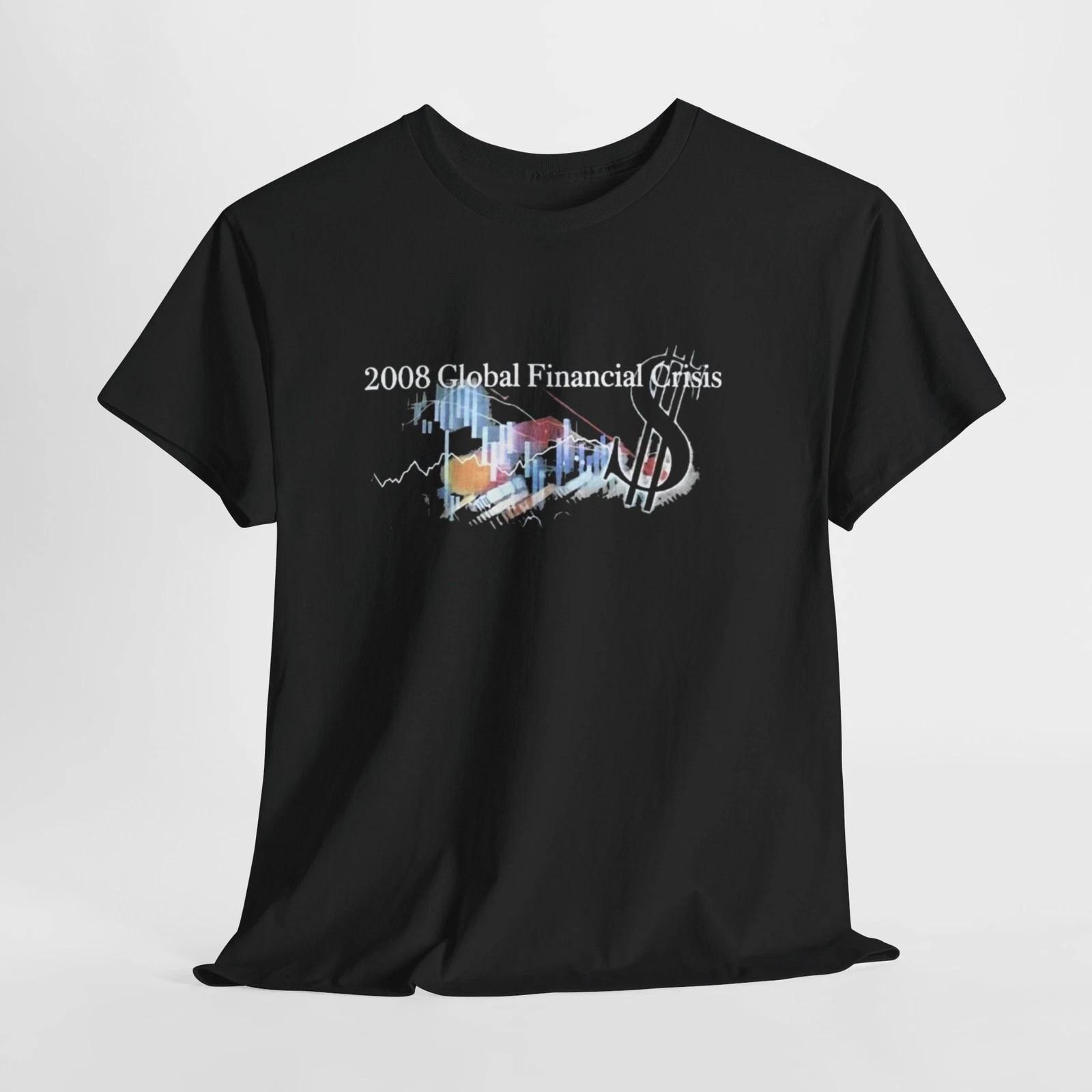 2008 Global Financial Crisis Unisex Heavy Cotton Tee, Rob Dillingham Shirt. M