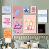 Art Quote Color Text Poster Picture Wall Mural Print Kid Nursery Living Room Home Decor Canvas Painting Motivational Keep Going