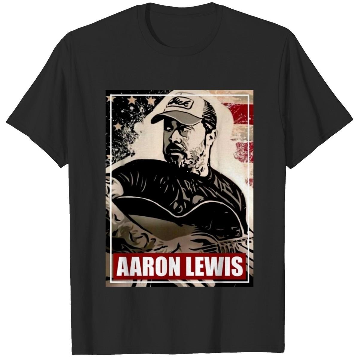 Popular Aaron Lewis Tour 2026 Gift Funny All Size Tee C59.183 S разноцветный