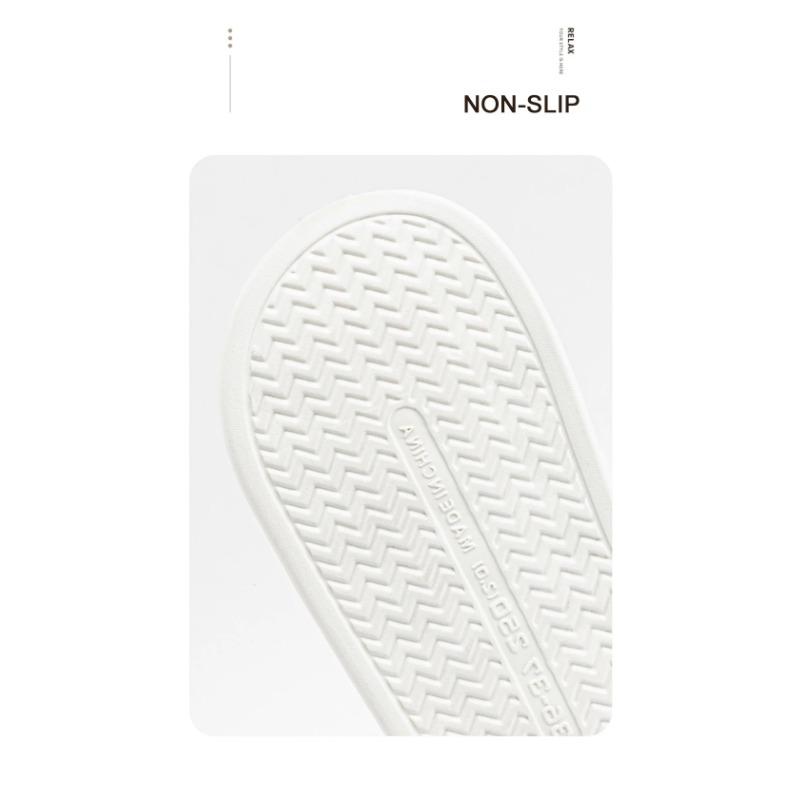 Feslishoet Men Winter Cotton Slippers Waterproof Anti Slip Thick Bottom Shoes Couple Home Use Plush Cotton Slippers Women