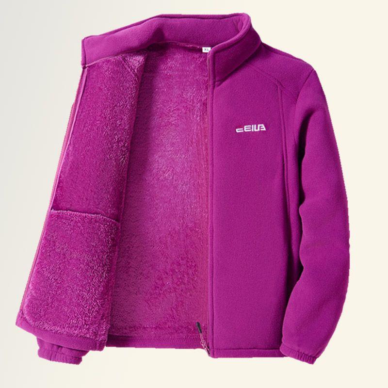 

Женская теплая и утепленная куртка - Сверхпрочное зимнее пальто-стойка, Ветрозащитная спортивная одежда, Лыжи, Пеший туризм, Поездки на работу - Лыжное снаряжение, Повседневное пальто XL