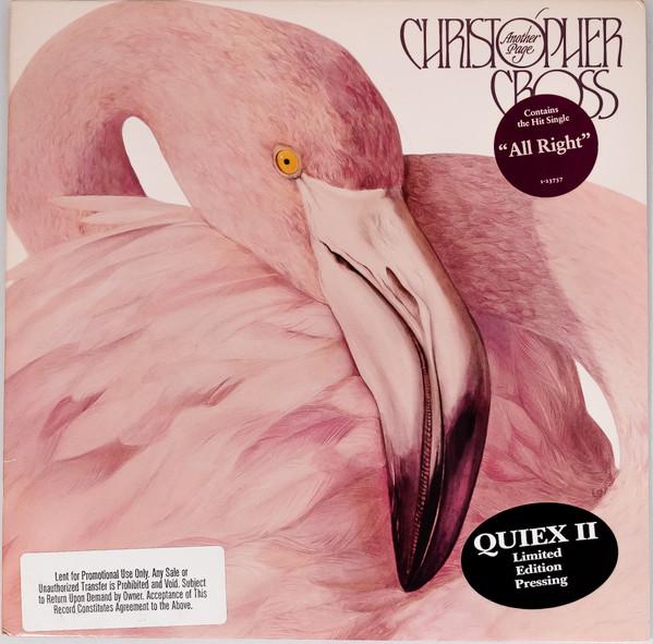 

LP Record CHRISTOPHER CROSS - Another Page 123757 Warner Bros. Re 1983 US Rock Used