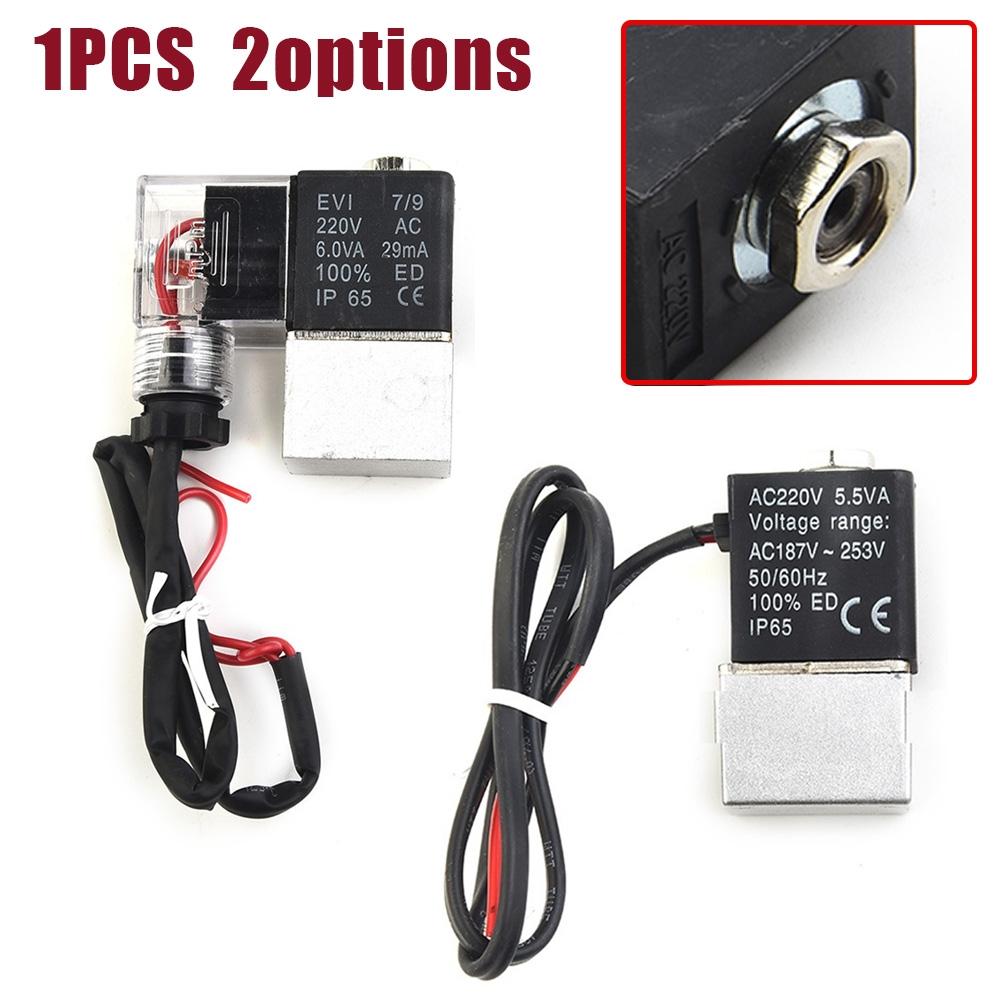 Air Compressor Accessories Solenoid Valve 2 Way Normally Closed Carbon Steel