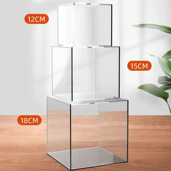 Bozuk Para Bankası Büyük Kapasiteli Sadece Giriş Toz Geçirmez Yer Tasarrufu Boş Saklama Hafif Şeffaf Akrilik Kumbara Doğum Günü Hediyesi