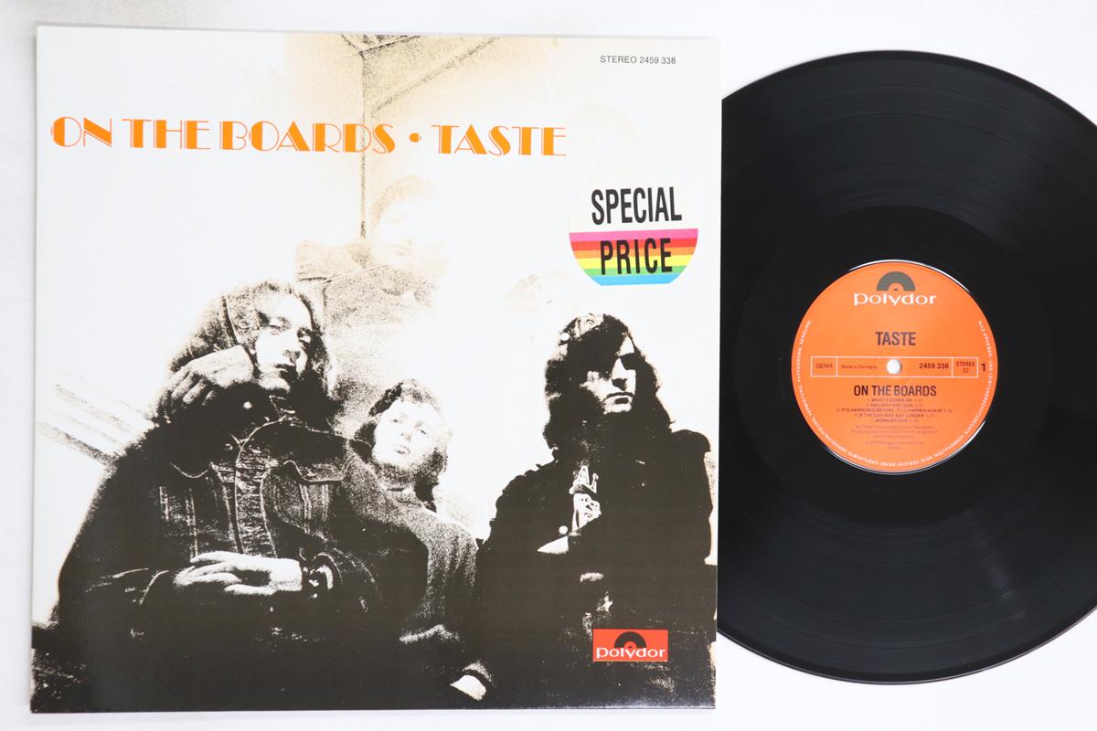 

LP Record TASTE - On The Boards 2459338 POLYDOR Germany Rock Used