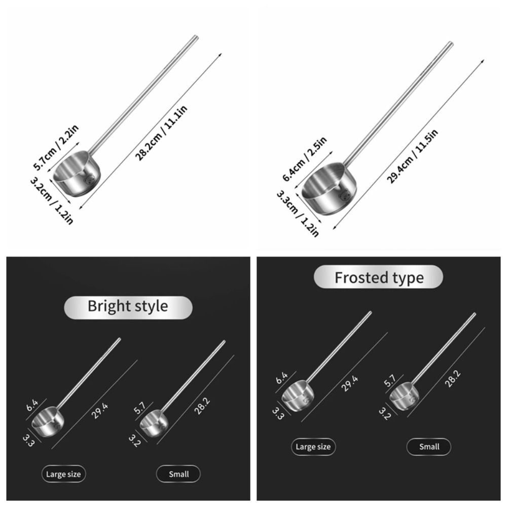 304 Stainless Steel Sauce Seasoning Spoon Multifunctional Soup Spoon Cooking Scoop  Hot Oil Milk