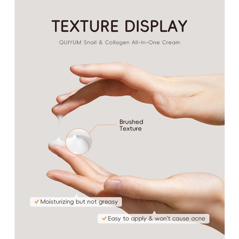 Snail Collagen All in One Serie, Hautpflege Set 3 Stück