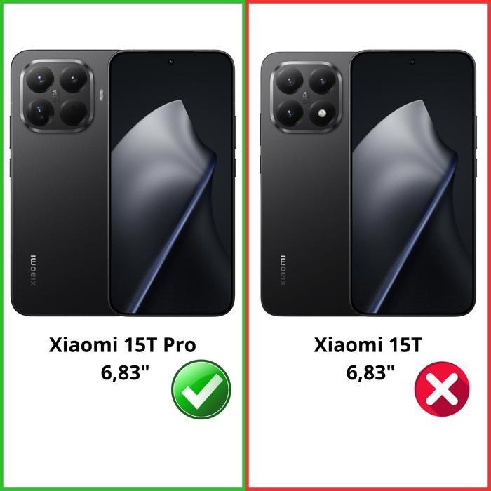 Coque antichoc pour Xiaomi 15T PRO et 2 Verres Trempé Film Protection Ecran Phonillico®