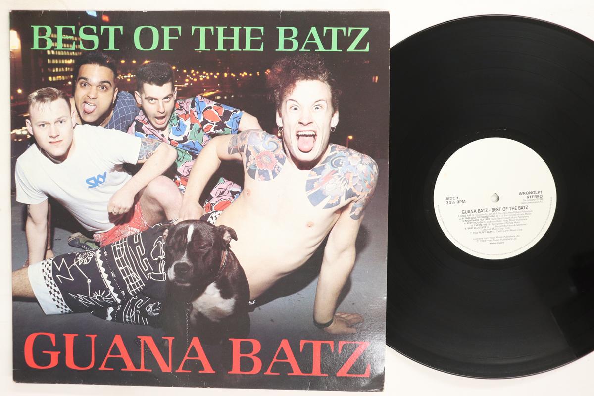 LP Record GUANA BATZ Best Of The Batz WRONGLP1 Castle Communic 1988 UK Rock Used